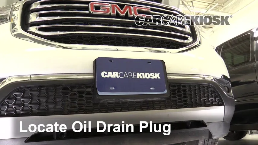 2018 GMC Acadia SLT 3.6L V6 Huile Changer l'huile et le filtre à huile